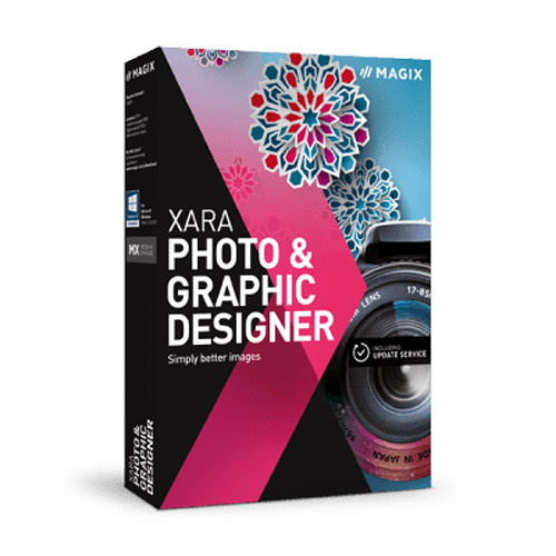 MAGIX Xara Photo & Graphic Designer (Download, Academic Edition, 5-99 Volumes)