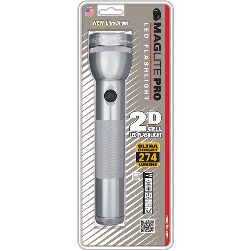 Maglite Pro LED Flashlight (Gray)
