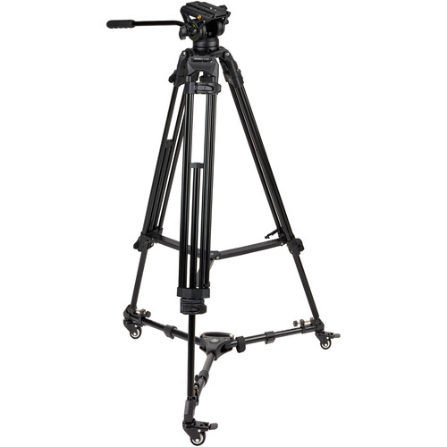 Magnus VT-4500 Video Tripod System with Universal Tripod Dolly Kit