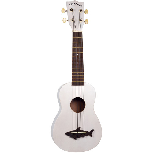 MAKALA MK-SS/WHT Shark Soprano Ukulele (Great White Shark)
