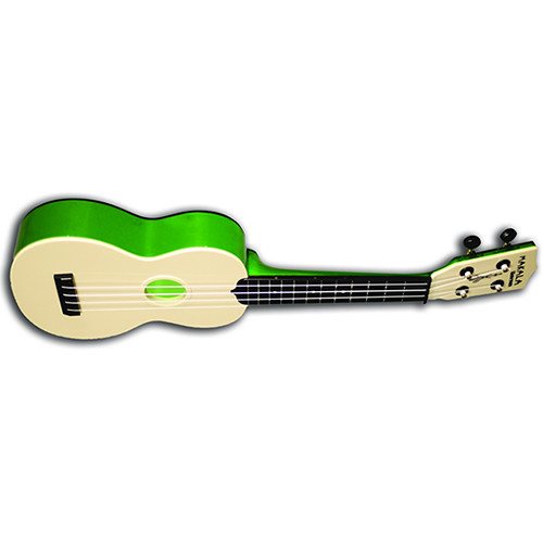 MAKALA MK-SWT/GN Waterman Soprano Ukulele (Translucent Green)