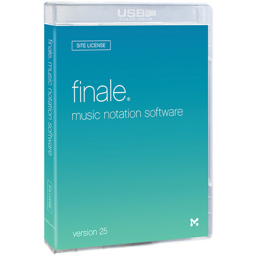 MakeMusic Finale 25 Site License Upgrade - Notation Software (Download)