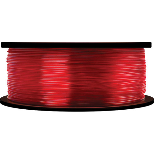 MakerBot 1.75mm PLA Filament (1 kg, Translucent Red)