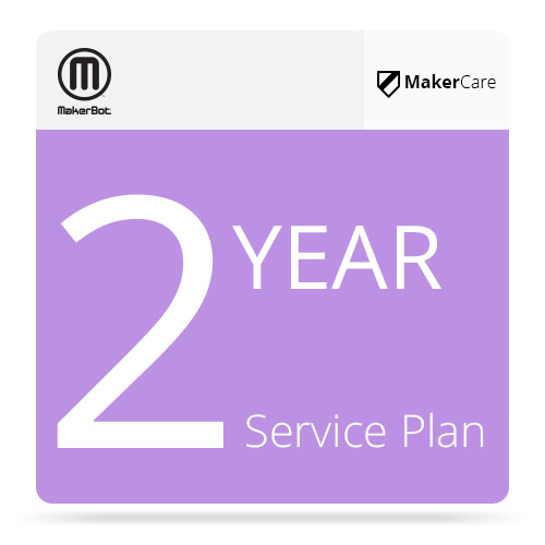 MakerBot 2-Year MakerCare Service Plan for MakerBot Replicator Z18 Desktop 3D Printer