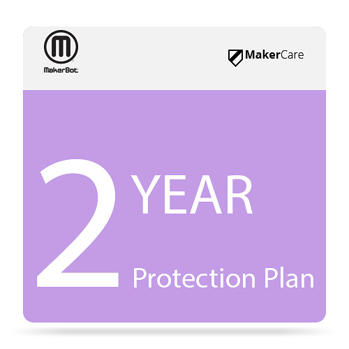 MakerBot 2-Year MakerCare Preferred Protection Plan for the Replicator Mini+ 3D Printer