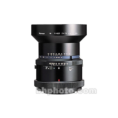 Mamiya 75mm f/4.5 Short Barrel RZ Lens