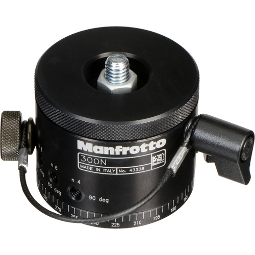 Manfrotto 300N (3414) Panoramic Head - Supports 31 lb (14kg)