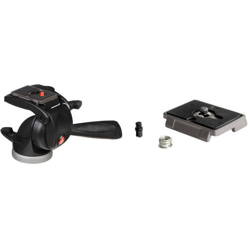Manfrotto 391RC2 3-Way, Pan-and-Tilt Head Kit with 200PL-14 and 200PL Quick Release Plates