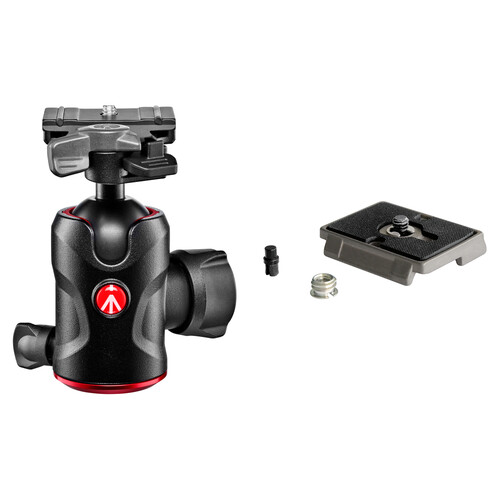 Manfrotto 496 Center Ball Head Kit with 200PL-PRO and 200PL Quick Release Plates