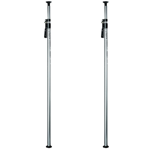 Manfrotto Deluxe Autopole 2 (Silver, Pair, 6.8-12.1')