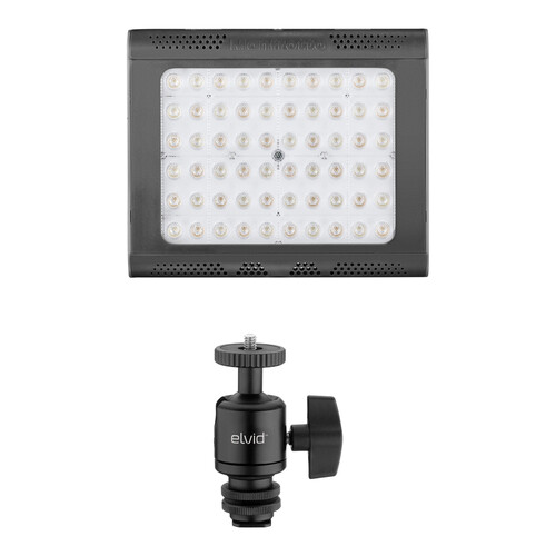 Litepanels Lykos 2.0 2-in-1 Daylight & Bi-Color LED Light Kit with Heavy-Duty Head Adapter