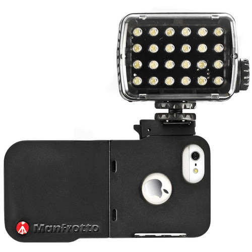 Manfrotto KLYP iPhone 5 Case with ML240 LED Light