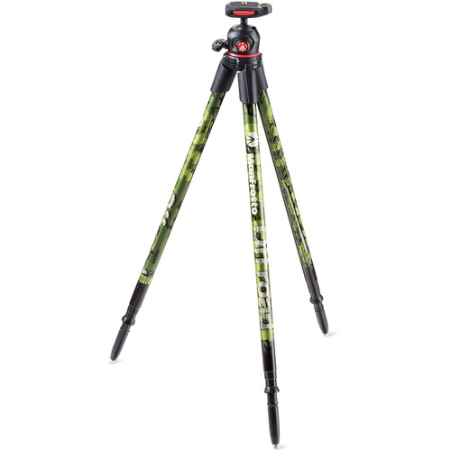 Manfrotto Off road Aluminum Tripod with Ball Head (Green)