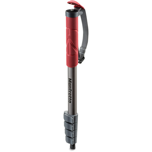 Manfrotto Compact Aluminum Monopod (Red)