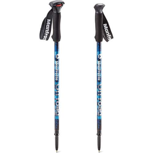 Manfrotto Off road Aluminum Walking Sticks (Blue)