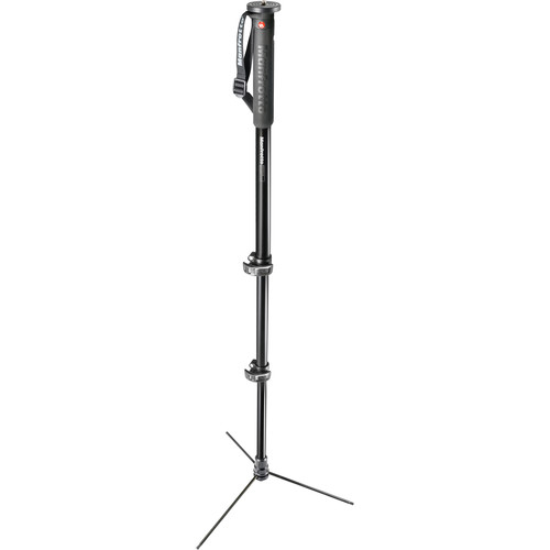 Manfrotto XPRO Prime Base 3-Section Aluminum Monopod