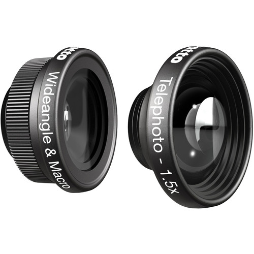 Manfrotto KLYP+ Wide-Angle/Macro and Telephoto 1.5x Lenses for iPhone 6/6 Plus