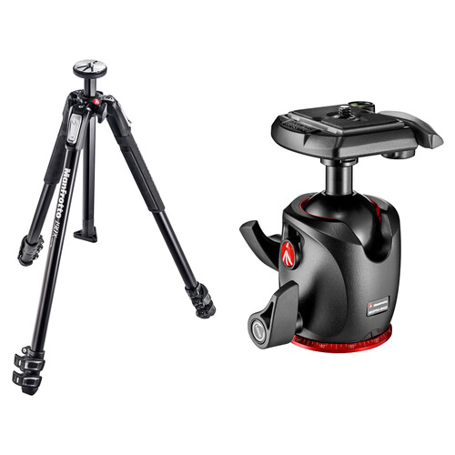 Manfrotto MT190X3 Aluminum Tripod & MHXPRO-BHQ2 XPRO Ball Head Kit with 200PL Quick Release System