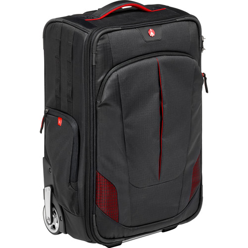 Manfrotto Pro Light Reloader-55 Camera Roller Bag for DSLR/Camcorder (Black)