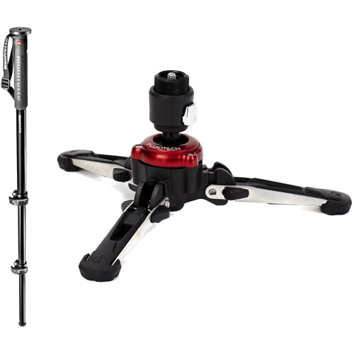 Manfrotto XPRO MPMXPROA3US Aluminum Monopod with XPRO Fluid Base