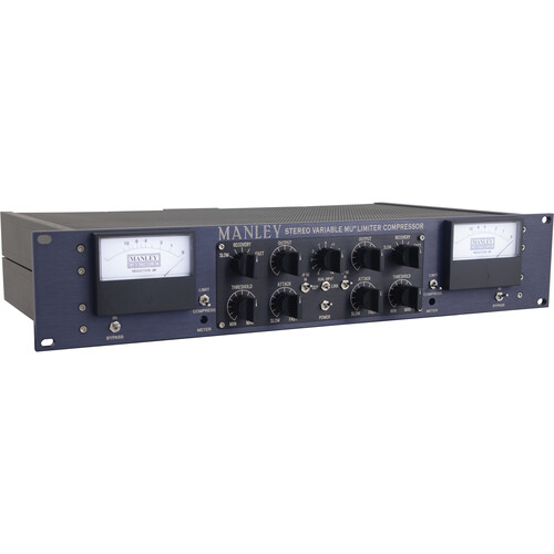 Manley Labs Stereo Variable MU Limiter Compressor Mastering Version with M/S & T-Bar Mod
