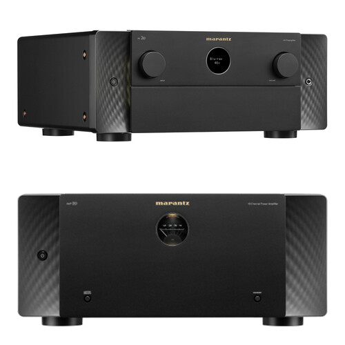 Marantz AV 20 Reference 13.4-Channel Home Theater Preamplifier & AMP 10 Power Amp Kit