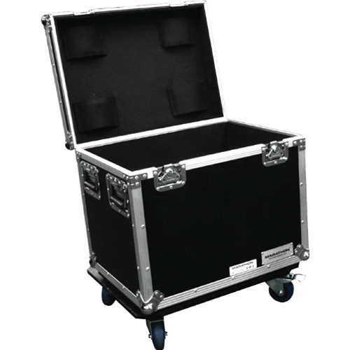 Marathon MA-TUT241820W Tour Ready Utility Trunk Case with Casters (25 x 21 x 19")