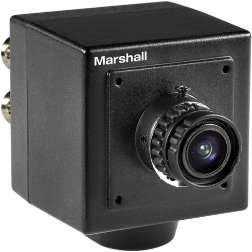 Marshall Electronics CV502-M 2.5MP 3G-SDI Compact Progressive Camera with 3.7mm Lens (M12 Mount, Power Pigtail)