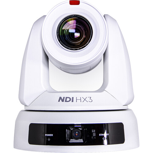 Marshall Electronics CV625 UHD 4K Dual PTZ Camera with NDI HX3/2 & 25x Optical Zoom (White)