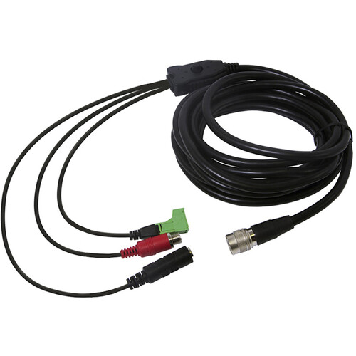 Marshall Electronics 12-Pin Hirose Breakout Cable for Select POV Broadcast Cameras (10')