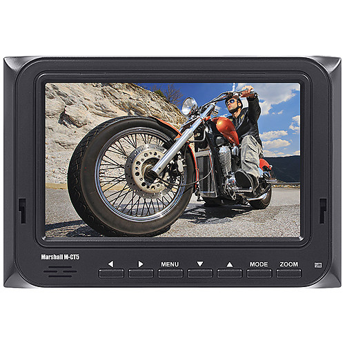 Marshall Electronics M-CT5 5" Portable Camera-Top Field Monitor with AA Battery Plate