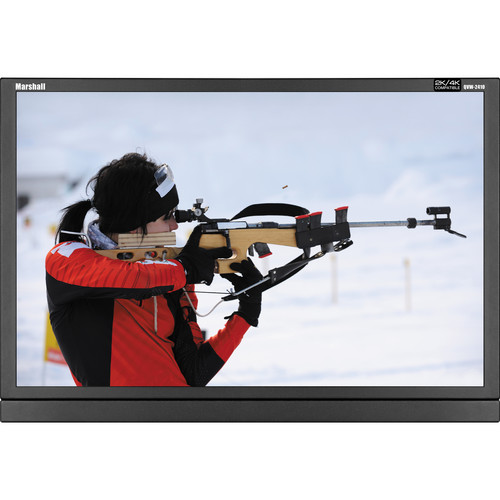 Marshall Electronics QVW-2410 24.1" IMD Quad-Viewer Monitor with 4K Format Support