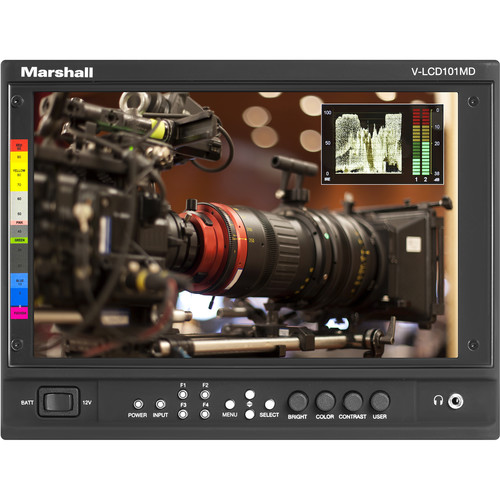 Marshall Electronics V-LCD101MD 10" Full HD Producers Monitor (No Modules)