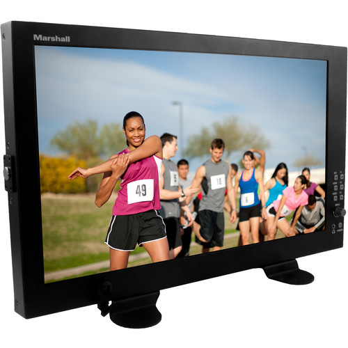 Marshall Electronics 17.3" Professional LCD Desktop Monitor with Desktop Stand