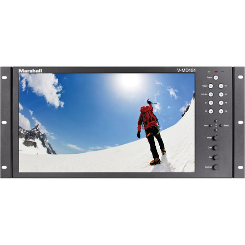 Marshall Electronics MD Series V-MD151 15.6" Full HD Rack/Standalone Modular Input Monitor