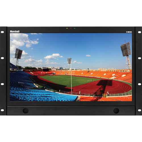 Marshall Electronics V-MD1853GSD LCD Rackmount Monitor with 3G-SDI Input (18.5")