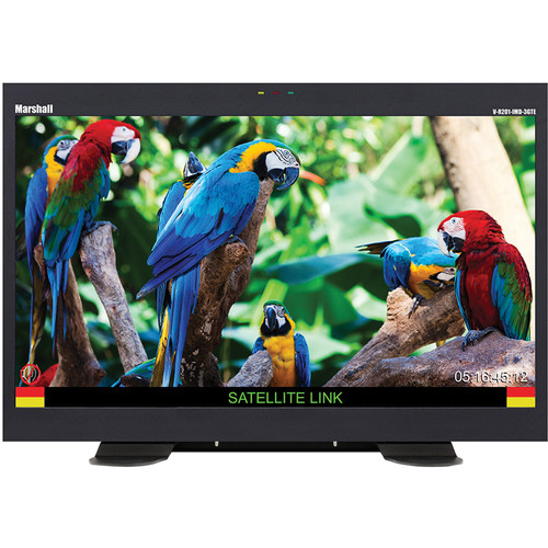 Marshall Electronics V-R201-IMD-3GTE 20" 1600 x 900 Rack Mount Monitor with 3GHD-SDI and In-Monitor Display