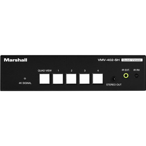 Marshall Electronics VMV-402-SH Quad Viewer/Switcher