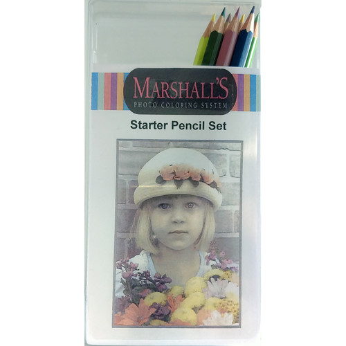 Marshall Retouching Starter Pencil Set: 9 Pencil Set with Eraser