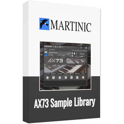MARTINIC AX73 Sample Library Virtual Instrument Plug-In (Download)