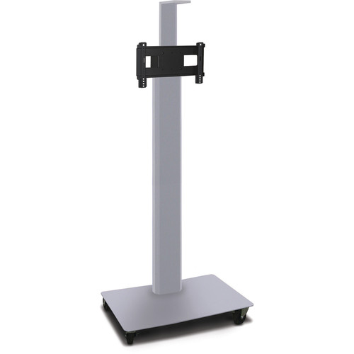 Marvel Vizion 65" High TV/Monitor Stand/Camera Shelf for 26-32" TV Screens (Matte Silver)
