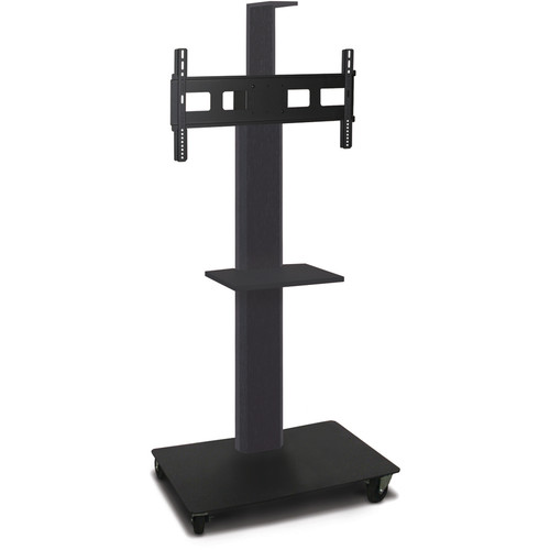 Marvel 55" High Mobile Stand for 35-55" Flat Panel Monitor (Powder Coated, 1 Accessory, 1 Cam Shelf)