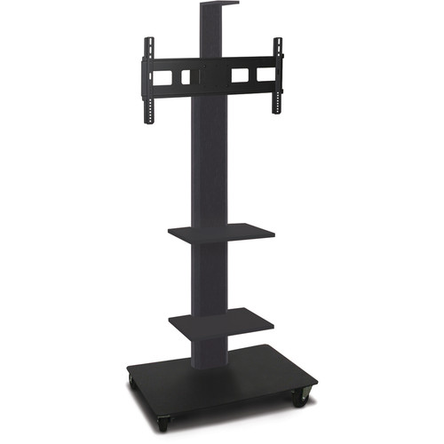Marvel 65" High Mobile Stand for 26-32" Flat Panel Monitor (Powder Coated, 2 Accessory, 1 Cam Shelf)