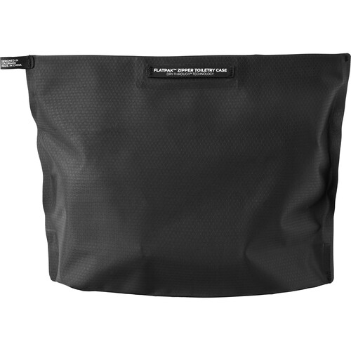 Matador FlatPak Zipper Toiletry Case (Charcoal, 2.3L)