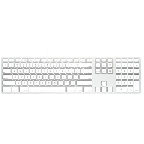 Matias Wired USB-C Aluminum Keyboard for Mac