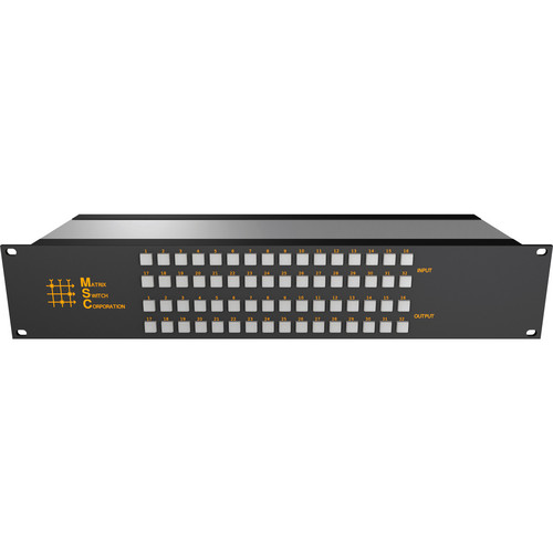 希少 完動品 WMD Sequential Switch Matrix 美品 Matrix Switch 8 x 24 2RU 3G/HD/SD-SDI Video Router MSC-2HD0824L