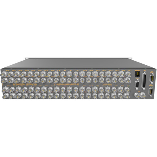 Matrix Switch 16 x 64 Composite Analog Video Router MSC-XV1664