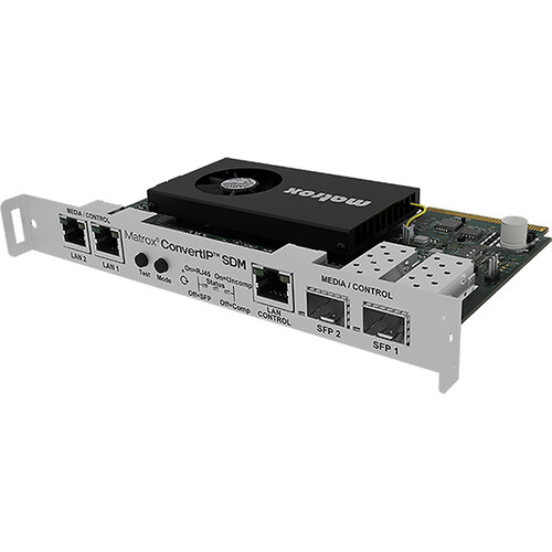 Matrox ConvertIP SDM SMPTE 2110 and IPMX SDM Receiver
