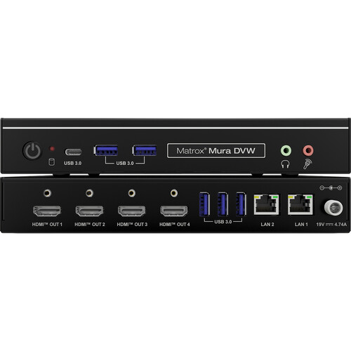 Matrox Mura DVW IP-Based 4K Video Wall Appliance