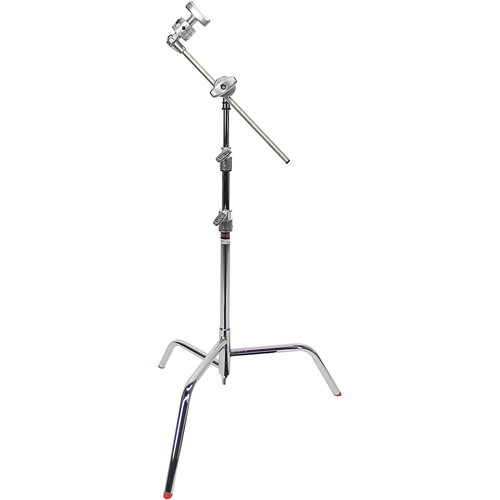 Matthews 20" Double Riser C-Stand with Grip Head and Arm (Chrome Finish)